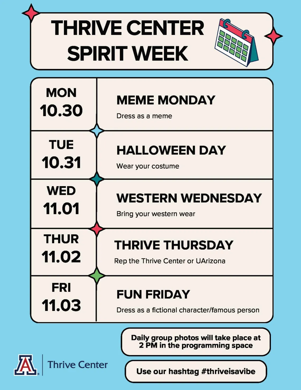 Thrive Spirit Week