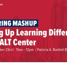 Mentoring Mashup: Spicing Up Learning Differences with SALT Center